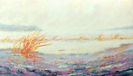 winterliches Land