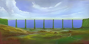 Horizontlinie