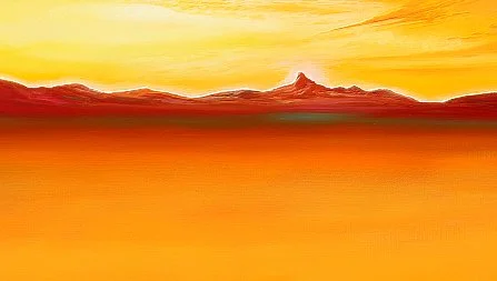 Oranges Meer