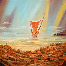 Wartendes Schiff