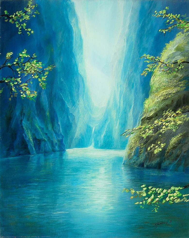 Blaue Schlucht