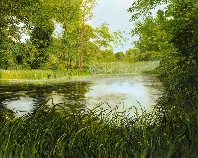 Idyll am Fluss