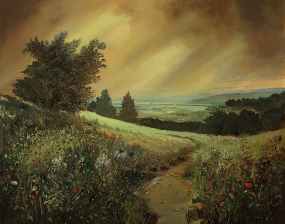 Landschaft mit Weitblick