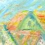 Detail 1 zu Am-Stadtbach – Ölbild auf Leinwand mit dem Thema .