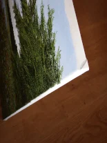 Detail 7 zu Am Fluss – Ölbild auf Leinwand mit dem Thema Parkanlagen und Gärten.