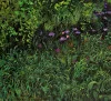 Detail 8 zu An einem Garten – Ölbild auf Leinwand mit dem Thema Parkanlagen und Gärten.