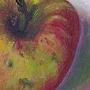 Detail 3 zu Apfelstilleben – Ölbild auf Pappe mit dem Thema .