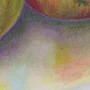 Detail 5 zu Apfelstilleben – Ölbild auf Pappe mit dem Thema .