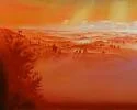 Detail 3 zu Atmosphäre – Ölbild auf Leinwand mit dem Thema weite Landschaften.