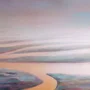 Detail 3 zu Aurora – Ölbild auf Leinwand mit dem Thema Meer oder See.
