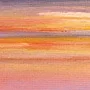 Detail 1 zu Ausklingen – Ölbild auf Leinwand mit dem Thema weite Landschaften.