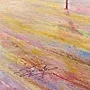 Detail 4 zu Ausklingen – Ölbild auf Leinwand mit dem Thema weite Landschaften.