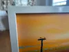 Detail 16 zu Beach Cafe – Ölbild auf Holztafel mit dem Thema Meer oder See.