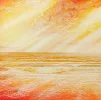 Detail 1 zu Bestrandung – Ölbild auf Leinwand mit dem Thema Meer oder See.
