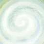 Detail 2 zu Bewegte Welt – Ölbild auf Leinwand mit dem Thema terrestrische Verformung.