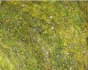 Detail 3 zu Blumenhimmel – Ölbild auf Leinwand mit dem Thema Höhlen und Schluchten.