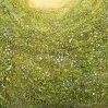 Detail 8 zu Blumenhimmel – Ölbild auf Leinwand mit dem Thema Höhlen und Schluchten.