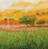 Detail 2 zu Das Jemalsland – Ölbild auf Leinwand mit dem Thema weite Landschaften.