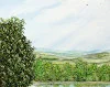 Detail 1 zu Das Sein lassen – Ölbild auf Leinwand mit dem Thema weite Landschaften.