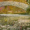 Detail 3 zu Doppelbogen – Ölbild auf Leinwand mit dem Thema Parkanlagen und Gärten.