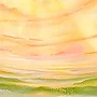 Detail 1 zu Eine Welt – Ölbild auf Leinwand mit dem Thema weite Landschaften.