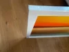 Detail 16 zu Farbige Energie – Ölbild auf Holztafel mit dem Thema zentrale Sonne.