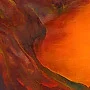 Detail 5 zu Farboase – Ölbild auf Leinwand mit dem Thema zentrale Sonne.