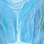 Detail 4 zu Flüssiges Licht  – Ölbild auf Leinwand mit dem Thema Höhlen und Schluchten.