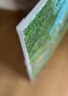 Detail 15 zu Gartentor – Ölbild auf Leinwand mit dem Thema Parkanlagen und Gärten.