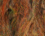 Detail 2 zu Highlander – Ölbild auf Leinwand mit dem Thema Tiere.