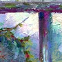Detail 3 zu Hochwasser – Ölbild auf Leinwand mit dem Thema .