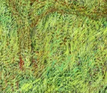 Detail 4 zu Höhlenmalerei – Ölbild auf Leinwand mit dem Thema Tiere.