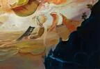 Detail 4 zu Im Konzertsaal – Ölbild auf Leinwand mit dem Thema Mensch.