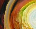Detail 1 zu Klarwelt – Ölbild auf Leinwand mit dem Thema Höhlen und Schluchten.