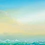 Detail 1 zu Kleines Regenland – Acryl auf Holztafel mit dem Thema weite Landschaften.