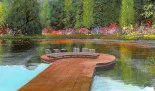 Detail 3 zu Konferenzsaal – Ölbild auf Leinwand mit dem Thema Meer oder See.