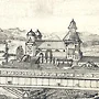 Detail 1 zu Kupferstich mit Bleistift kopiert – Bleistift auf Papier mit dem Thema .