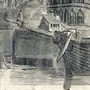 Detail 4 zu Kupferstich mit Bleistift kopiert – Bleistift auf Papier mit dem Thema .