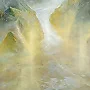 Detail 2 zu Land Der Farben – Ölbild auf Leinwand mit dem Thema weite Landschaften.