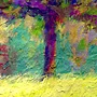 Detail 1 zu Landschaft – Ölbild auf Leinwand mit dem Thema .