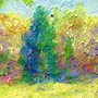 Detail 3 zu Landschaft – Ölbild auf Leinwand mit dem Thema .