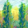 Detail 4 zu Landschaft – Ölbild auf Leinwand mit dem Thema .