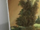 Detail 10 zu Landschaft mit Weitblick – Ölbild auf Leinwand mit dem Thema weite Landschaften.