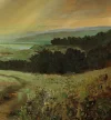 Detail 6 zu Landschaft mit Weitblick – Ölbild auf Leinwand mit dem Thema weite Landschaften.