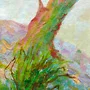 Detail 1 zu Landweg – Ölbild auf Leinwand mit dem Thema .