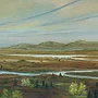 Detail 5 zu Langland – Ölbild auf Leinwand mit dem Thema weite Landschaften.
