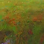 Detail 2 zu Lebendwerte – Acryl auf Holztafel mit dem Thema weite Landschaften.