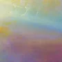 Detail 1 zu Lebensbaum – Acryl auf Holztafel mit dem Thema vorwiegend Wolken.