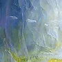 Detail 5 zu Lichtdurchfluss – Ölbild auf Leinwand mit dem Thema Höhlen und Schluchten.