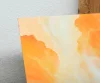 Detail 11 zu Lichteinblendungen – Acryl auf Holztafel mit dem Thema vorwiegend Wolken.